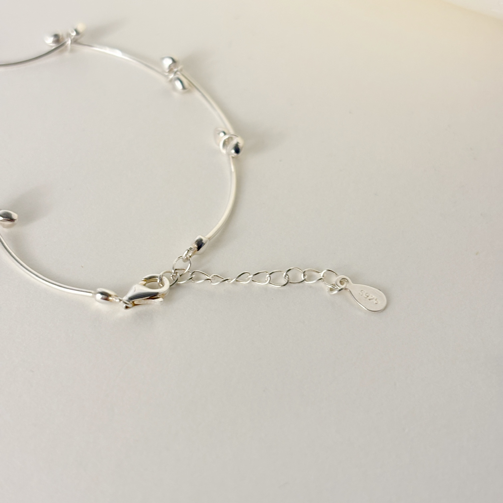 小愛心曲線連結手鍊