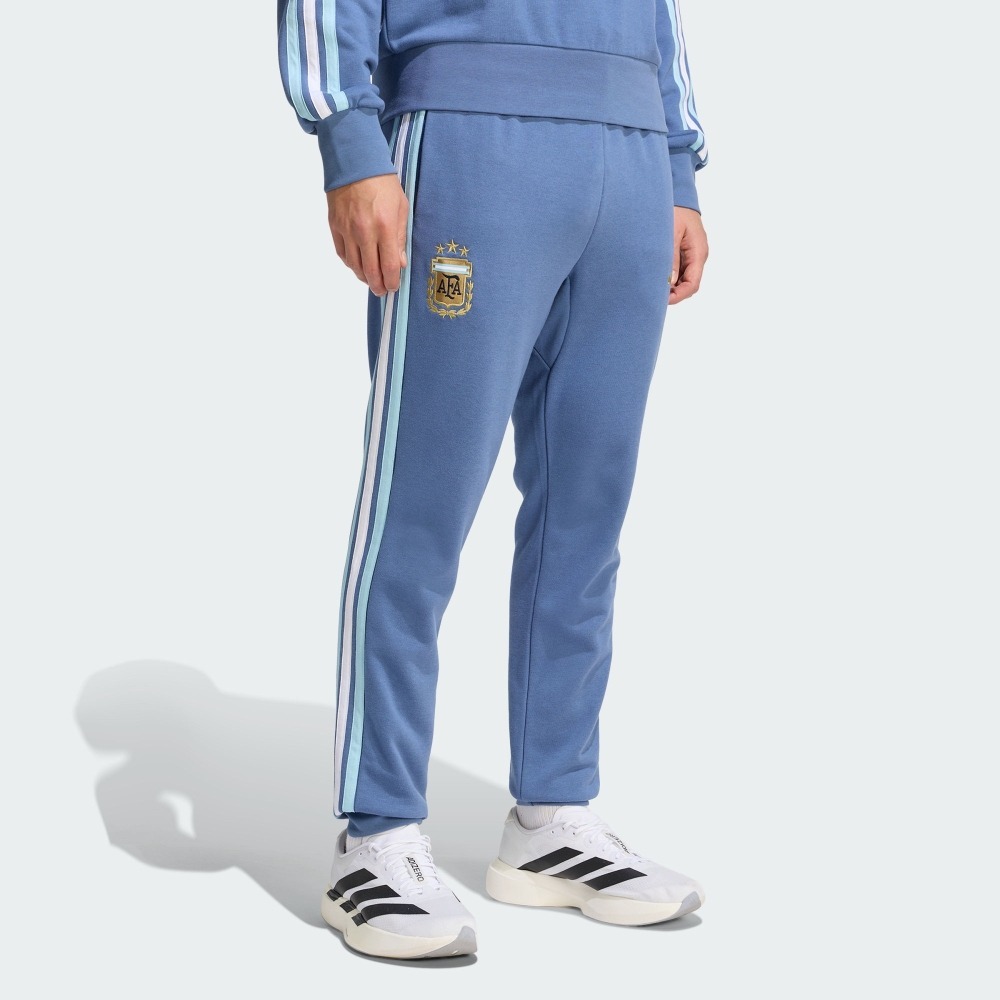 男款 ADIDAS ARGENTINA DNA PANTS 藍色 阿根廷 足球 世足盃 世界盃 運動 長褲【JZ6293】ADFIFA