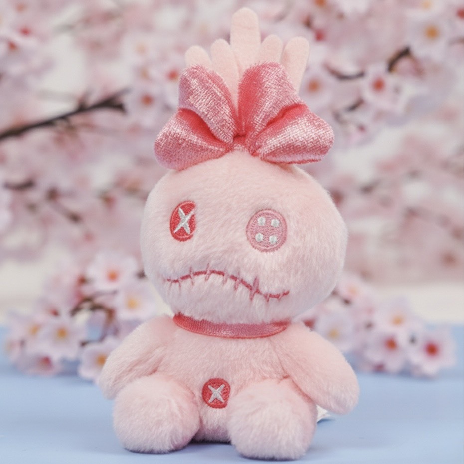 海外限定 DISNEY 櫻花系列 粉色 史迪奇