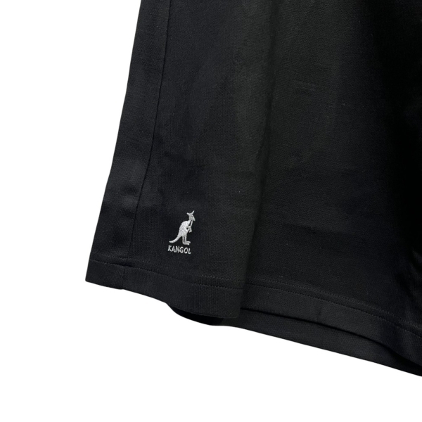 【下殺↘ $399】KANGOL 短褲 黑 袋鼠 針織 休閒短褲 女 6222150220
