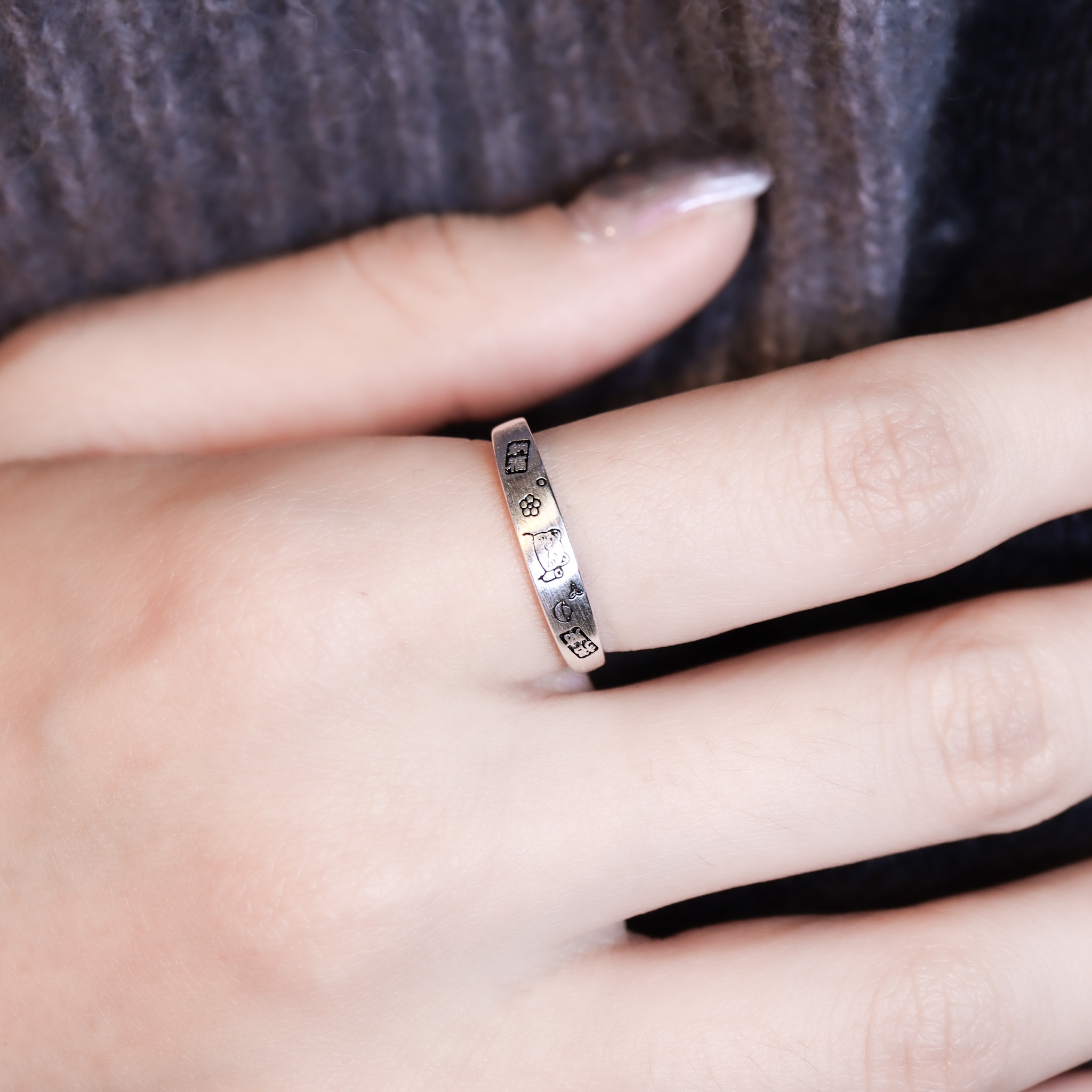 | 925純銀 | 可愛招財貓戒指2.0 | RI1032 |