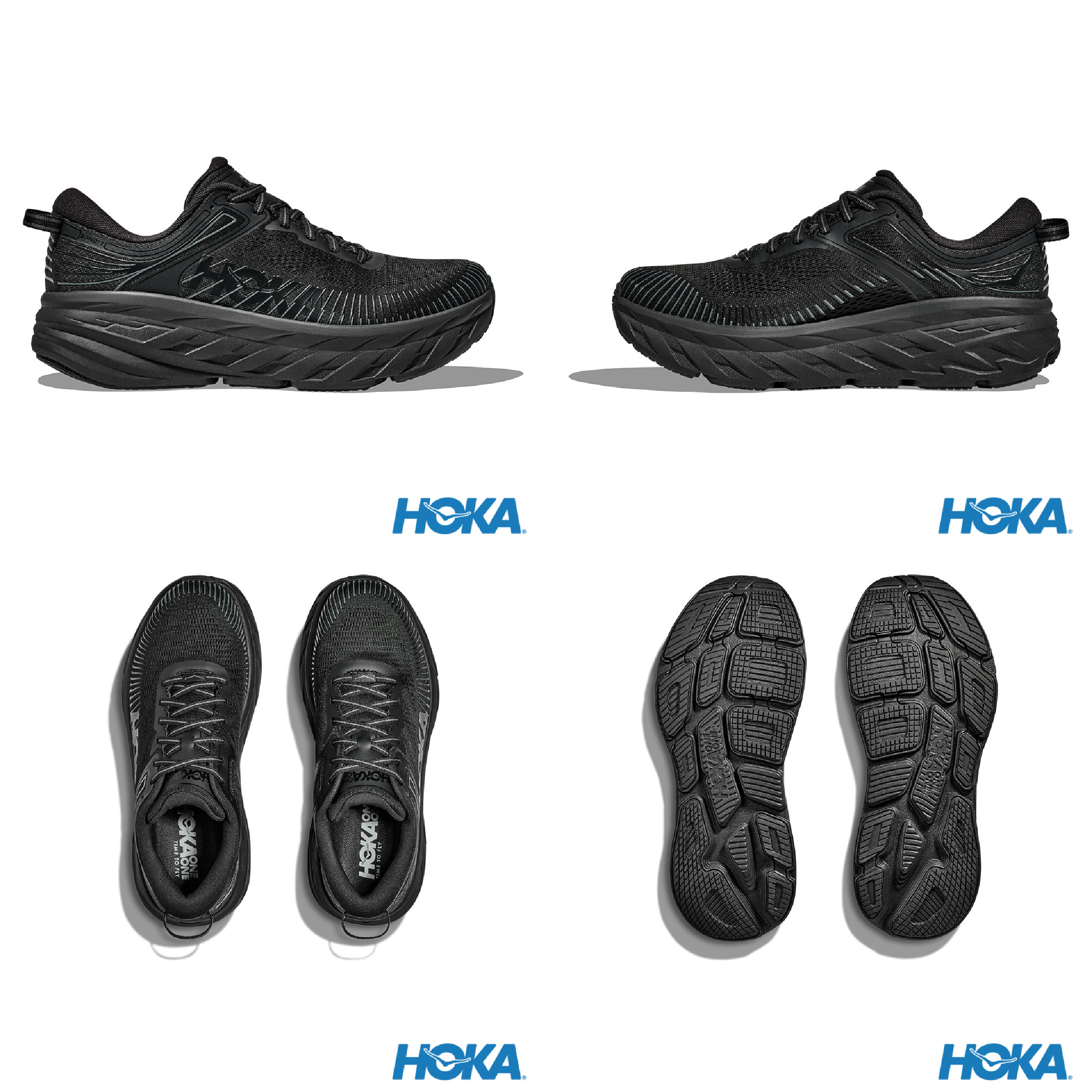HOKA ONE ONE Bondi7 路跑鞋 男段