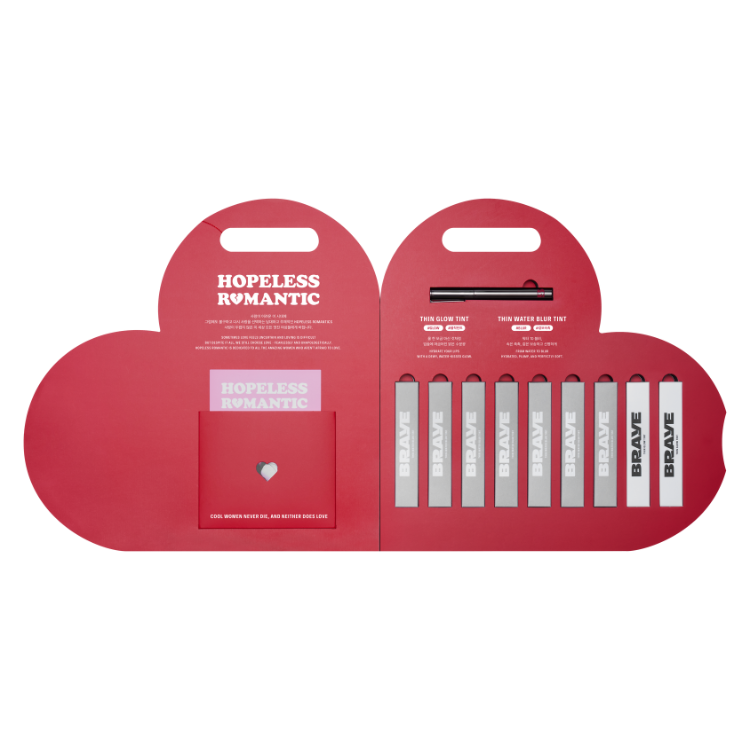 限量 | 鋼筆唇釉10色愛心禮盒 - BRAYE