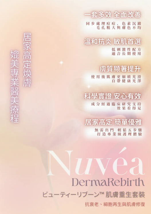 Nuvéa DermaRebirth 肌膚重生醫美套裝