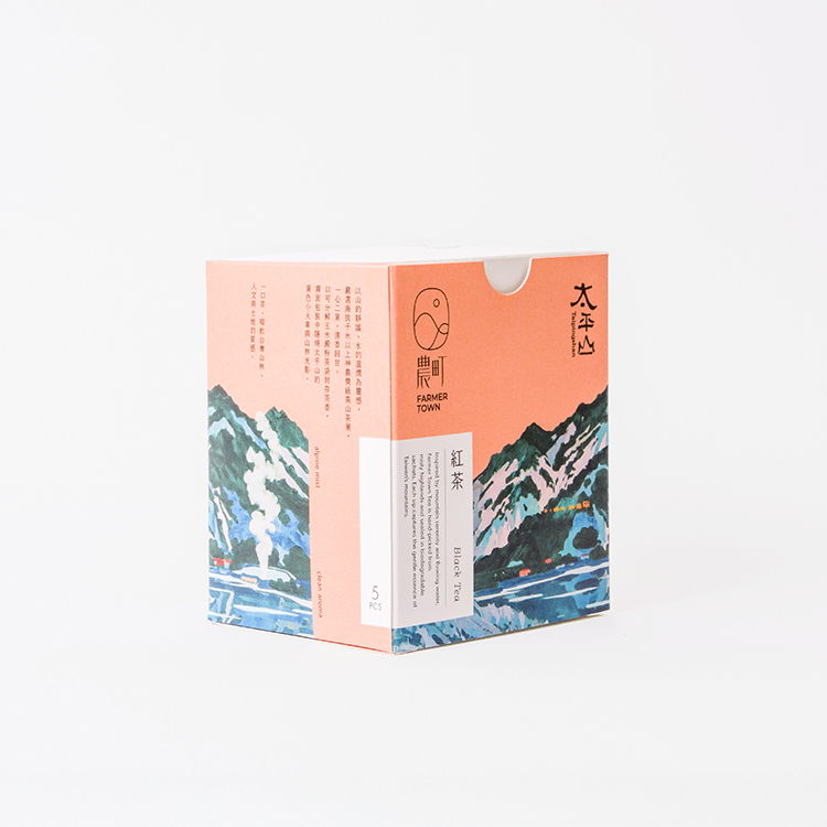 農町 體驗盒｜高山紅茶立體茶包(太平山莊訂製款)｜3gx5入