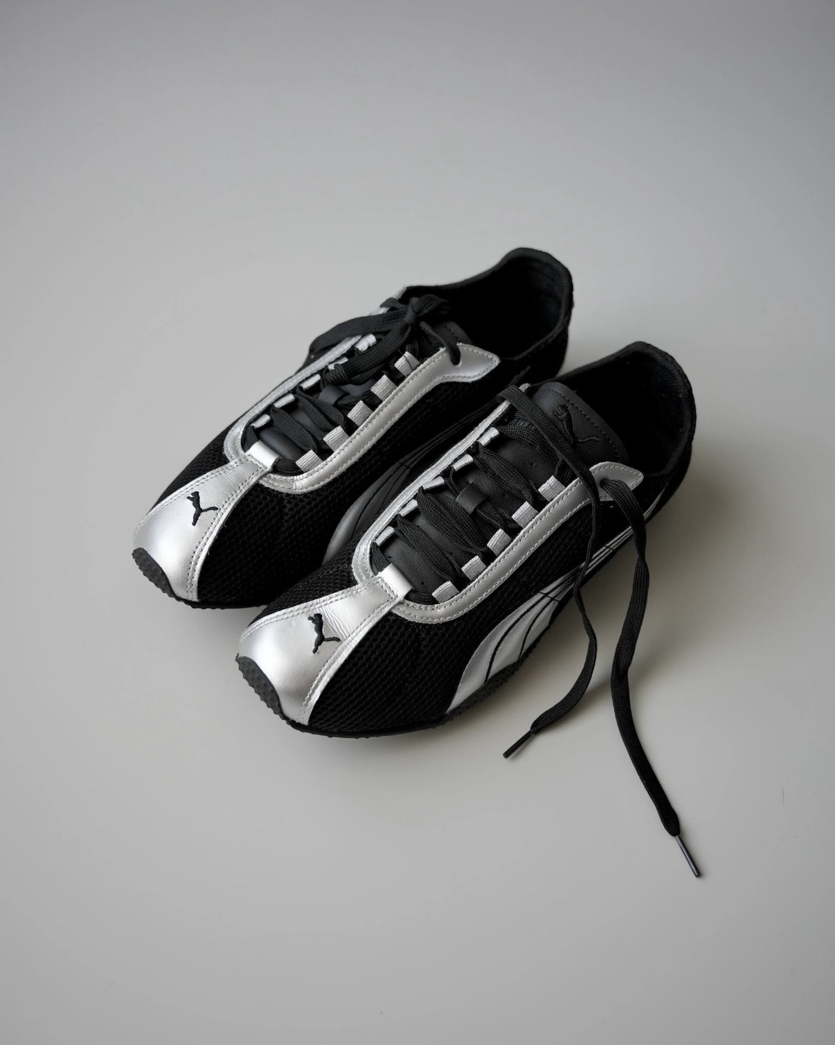 PUMA H-STREET "Silver Black" 黑銀 黑色 銀灰 ROSÉ同款 網面 薄底鞋 男女鞋 403692-02 / 預購