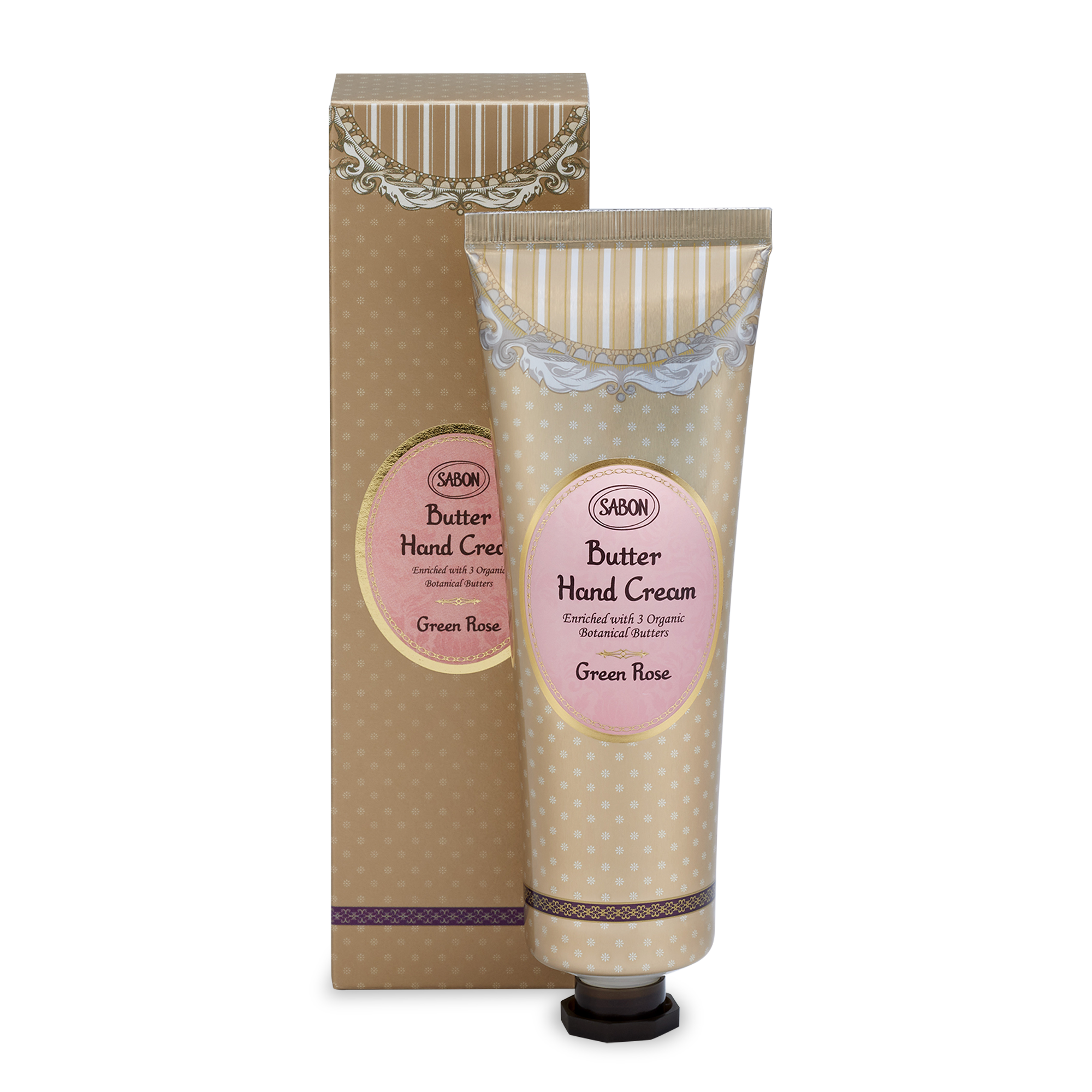 翠綠玫瑰乳木果有機植萃修護潤手霜 75毫升