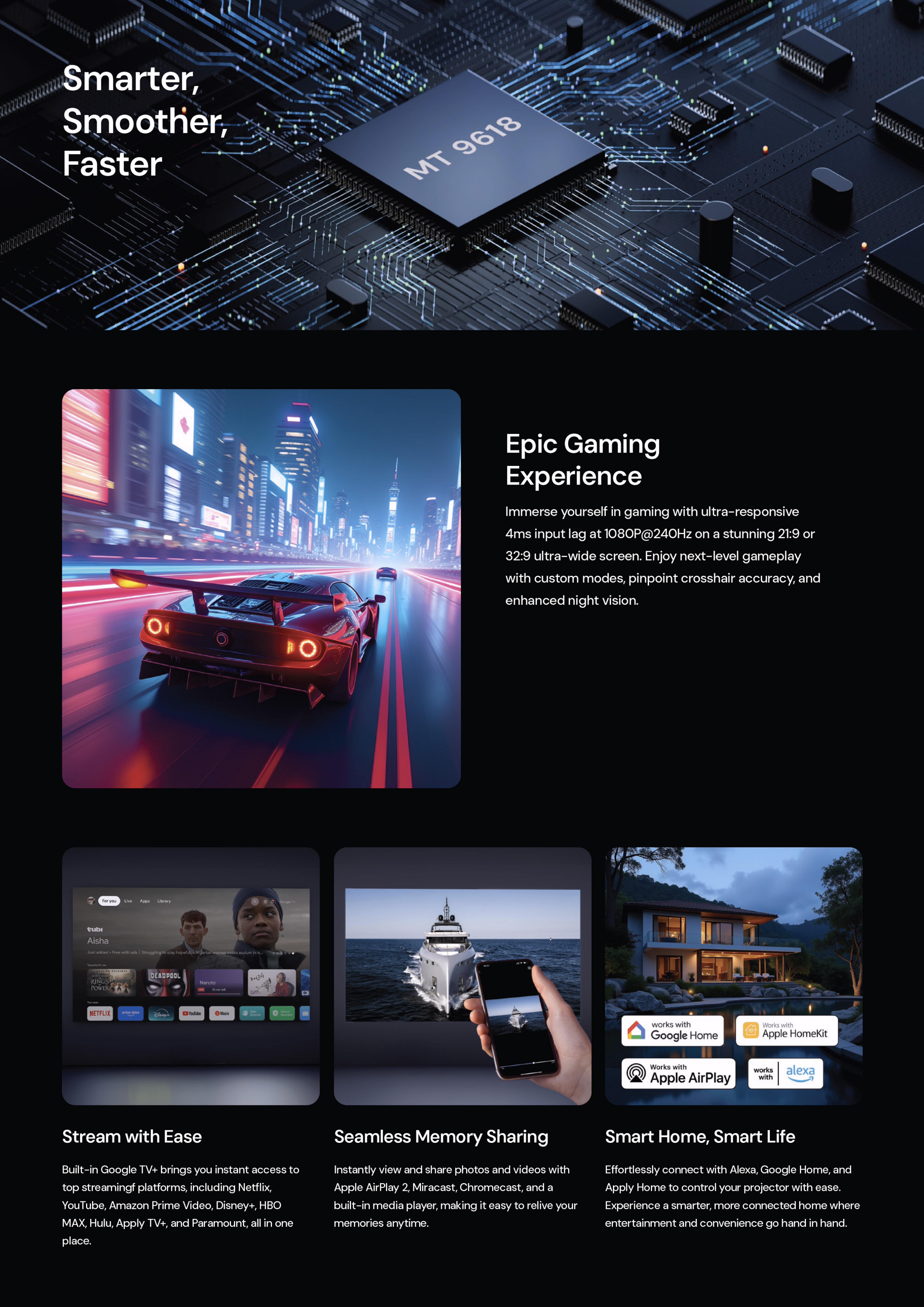 Valerion VisionMaster Pro 2 4K RGB Triple Laser Projector Brochure P5