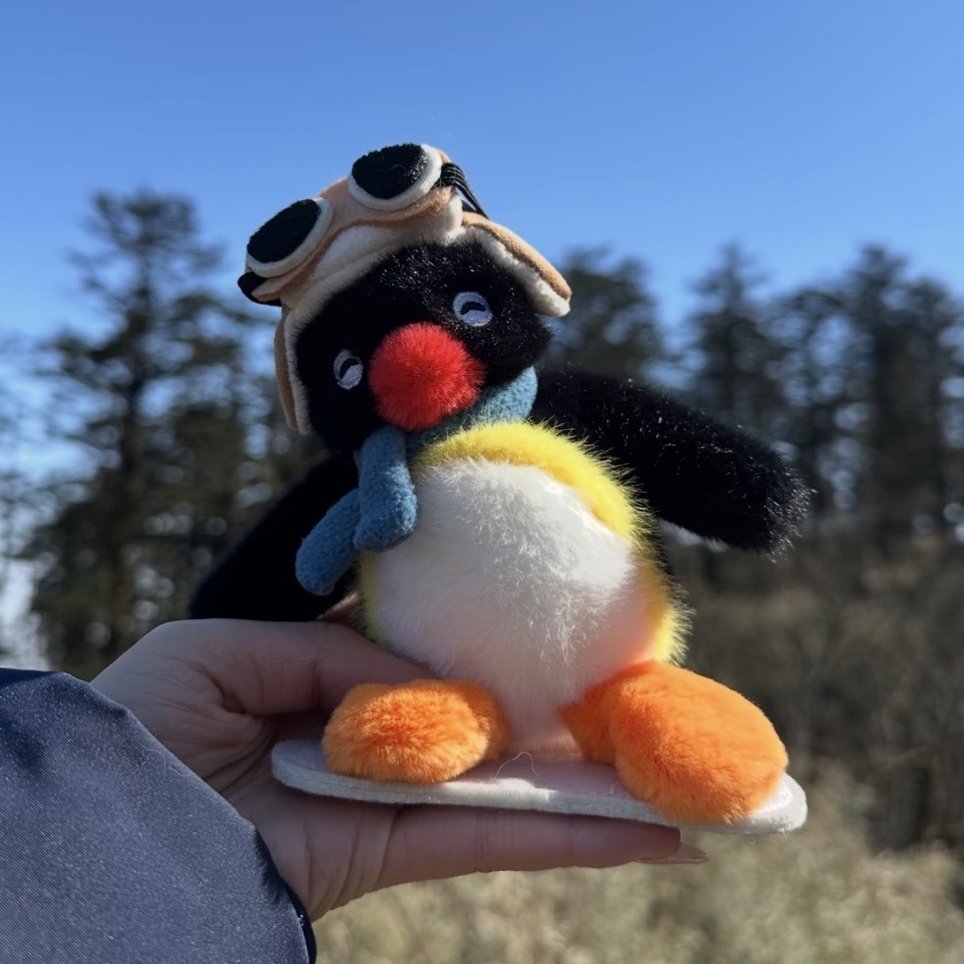 企鵝家族 PINGU 走冬天系列 吊飾 絨毛玩具 掛件 造型