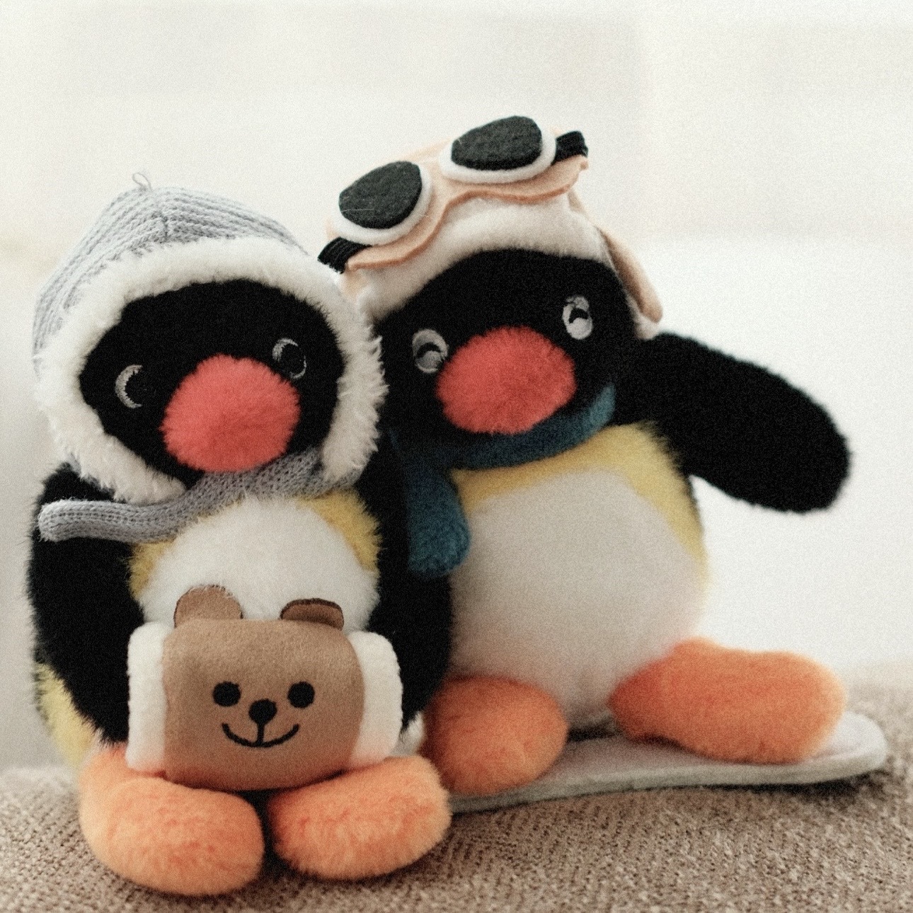企鵝家族 PINGU 走冬天系列 吊飾 絨毛玩具 掛件 造型