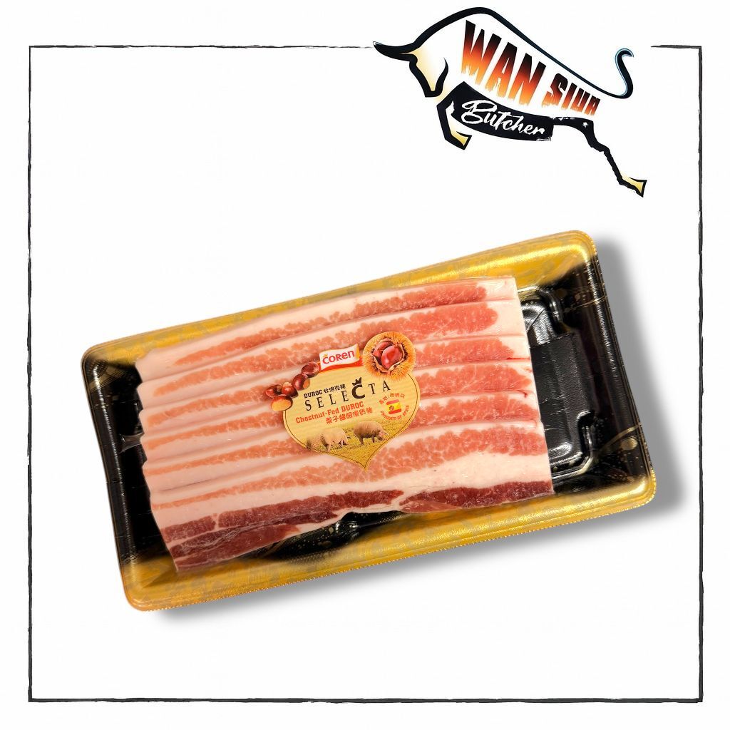 西班牙Coren栗子豬腩肉(韓燒)(無皮) 300-330g