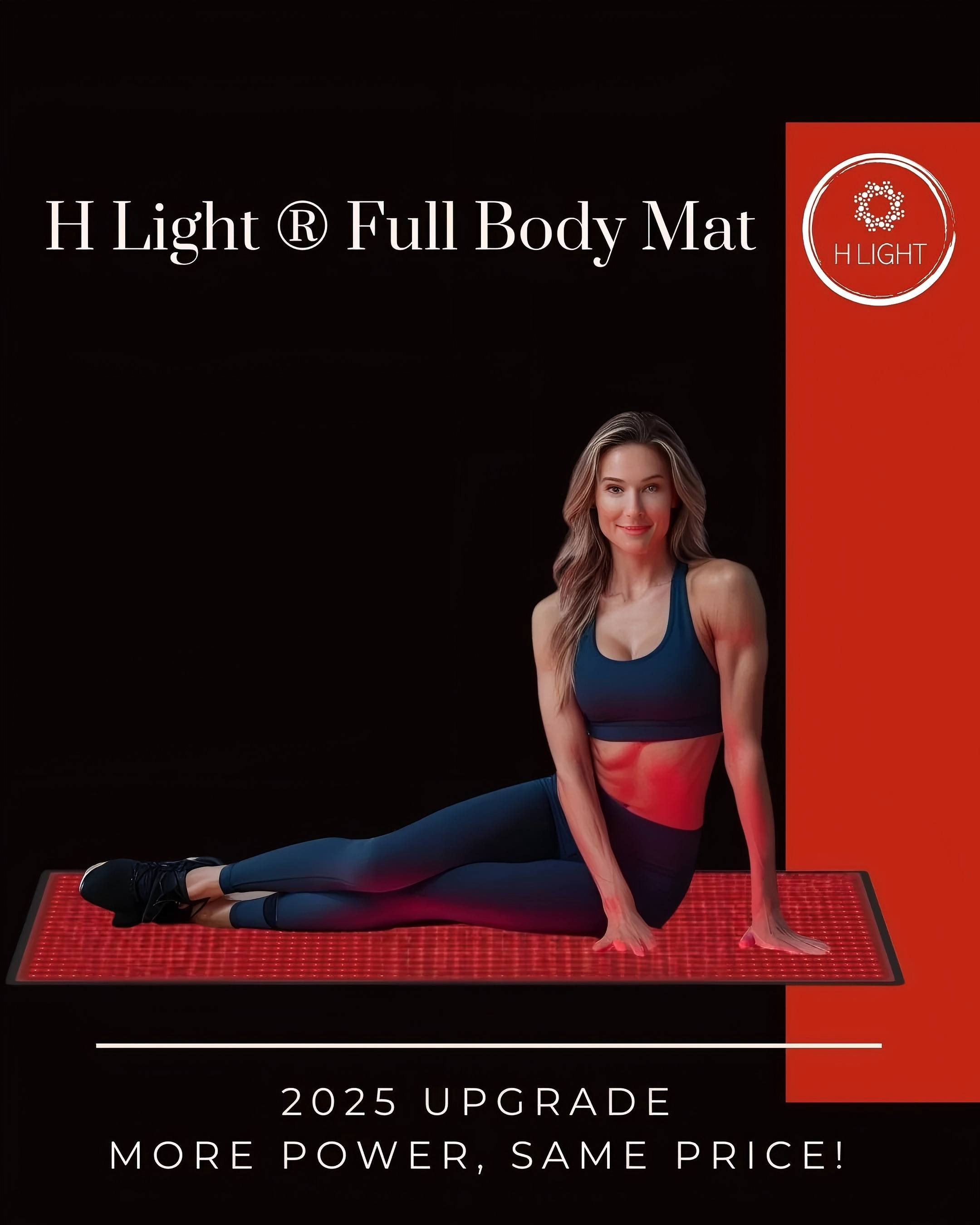 Harmony Central 空間和諧  H Light® 全身墊【正品】H Light® Full Body Mat  終極紅光與近紅外線光療