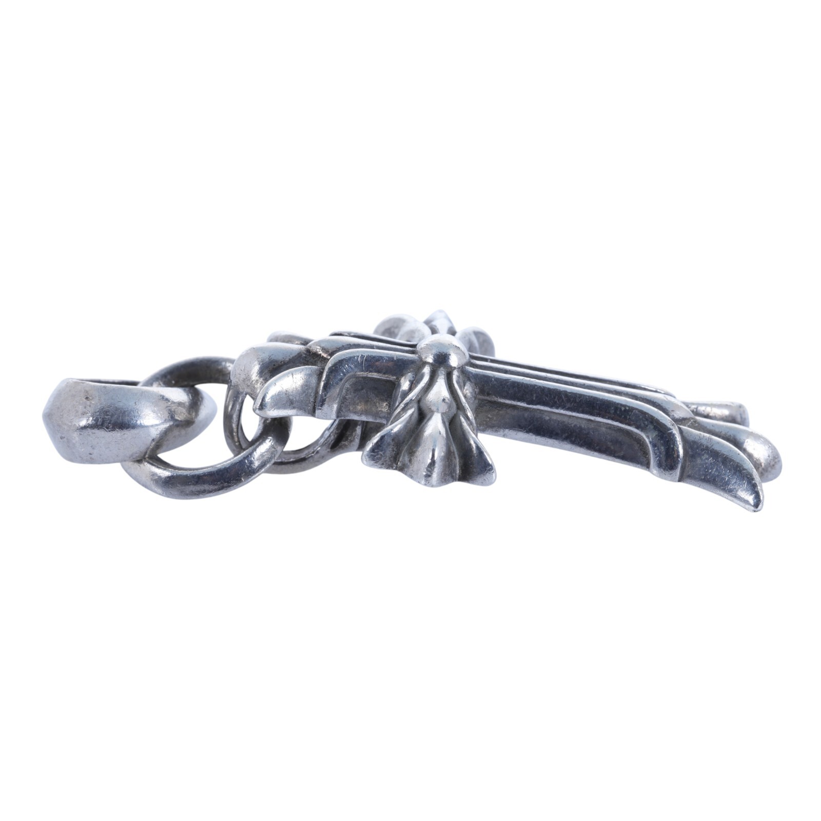 CHROME HEARTS CHROME HEARTS 925 DBL CH CRS SML W BALE P