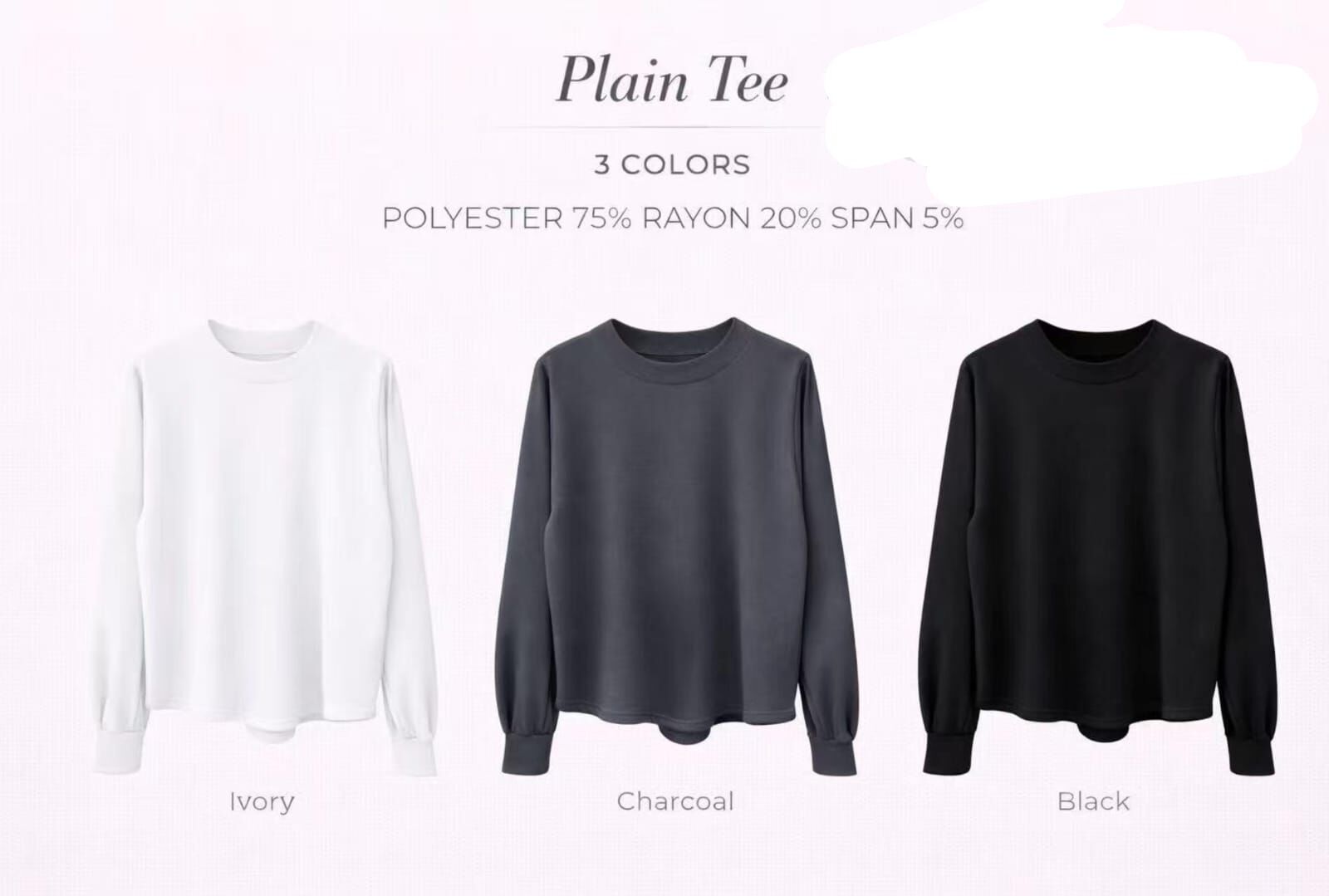 MA5502 運動風簡約Tee *特價* (優惠碼同充值購物金不適用)