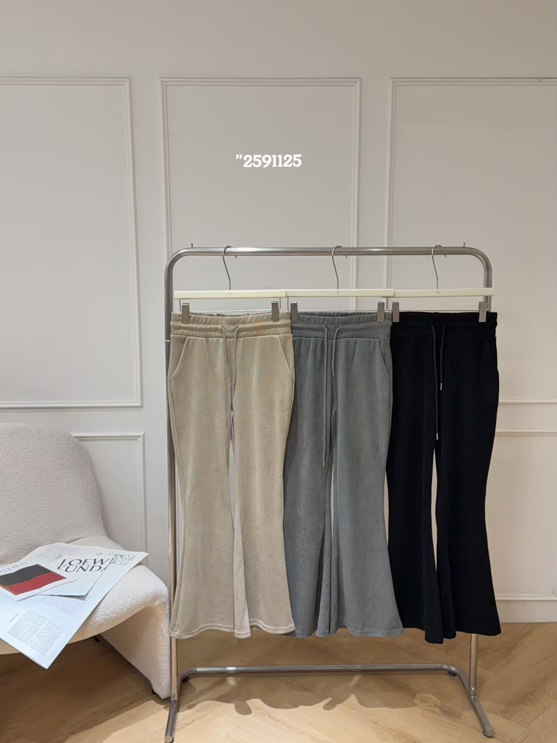 燈心絨喇叭長褲 RF2591