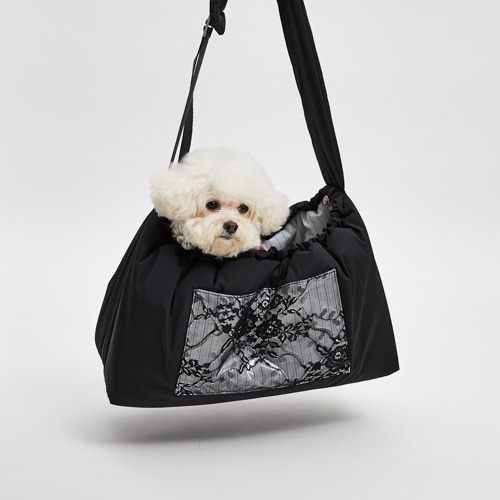 Louisdog 縞瑪瑙黑 Sling Bag