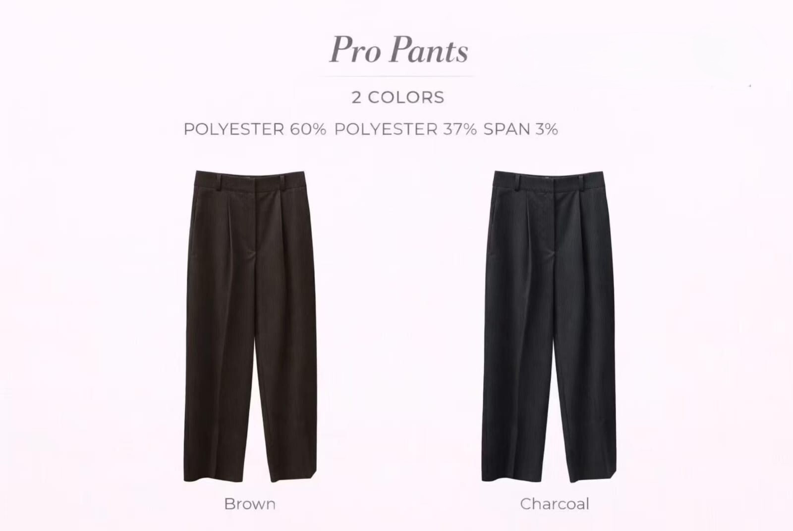 MA5504 打摺西褲 *特價* (優惠碼同充值購物金不適用)