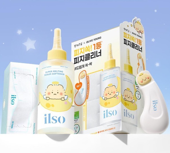 ilso x mangomee 溫和舒緩粉刺導出液+化妝棉 150ml