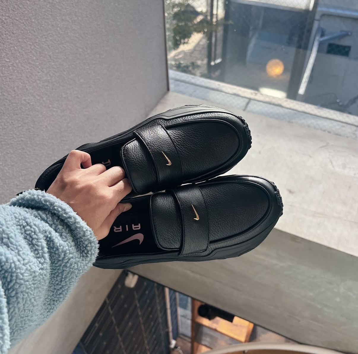 Nike Air Max Phenomena 黑武士 黑色 小勾 荔枝皮 氣墊 樂福鞋 淺口 女款 IM8814-001/預購