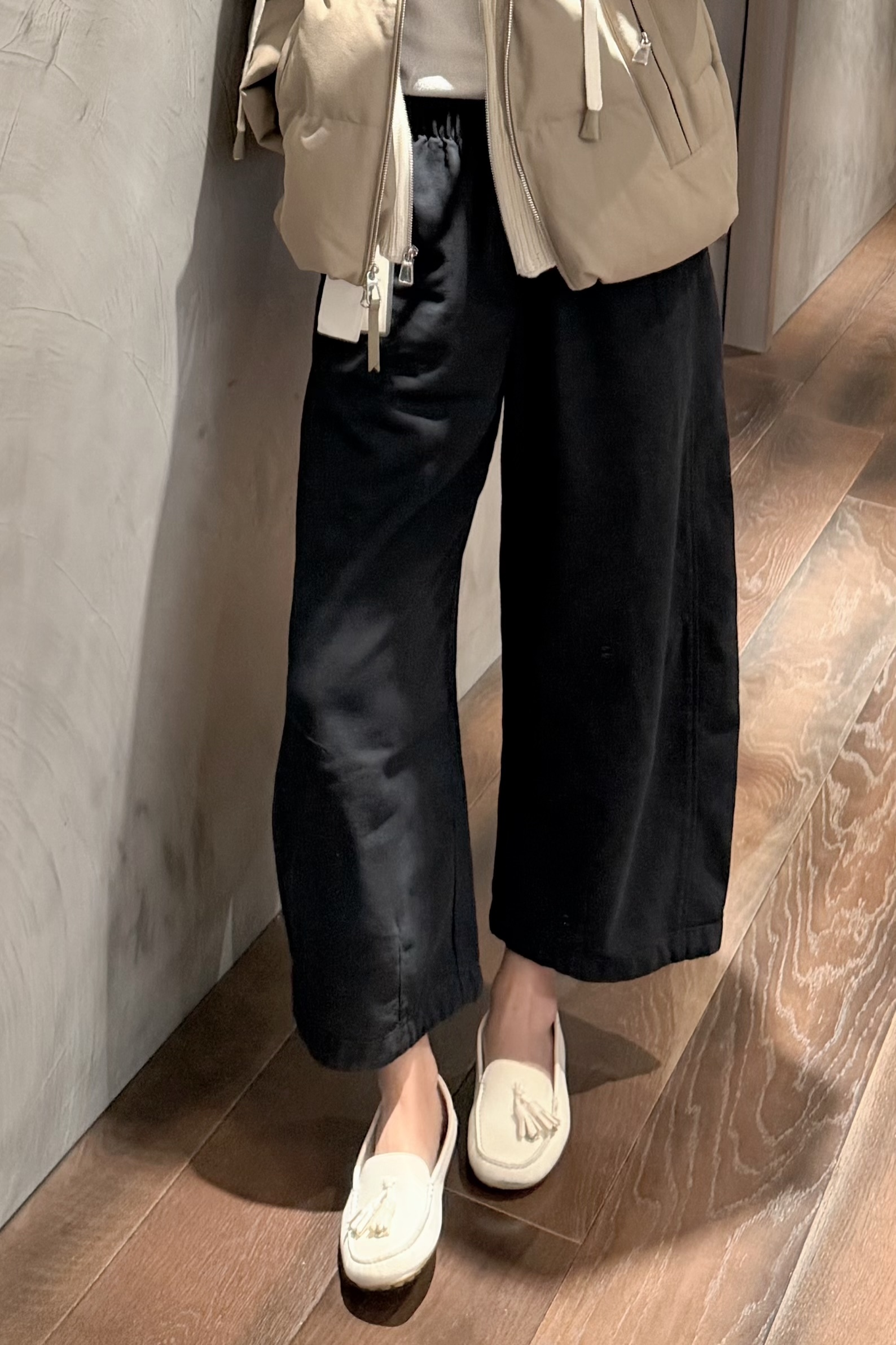 DA-ONE自訂款 25210 春款九分亞麻寬褲