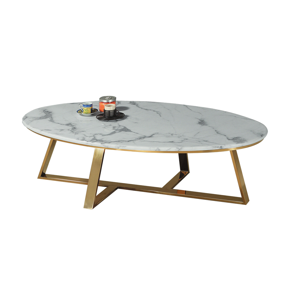 柏蒂家居-夏洛特4.3尺石面大茶几