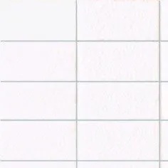 津川洋行 NDP4 1/50 磁磚長方形 （白色）/ 塑膠紙 / 2 張