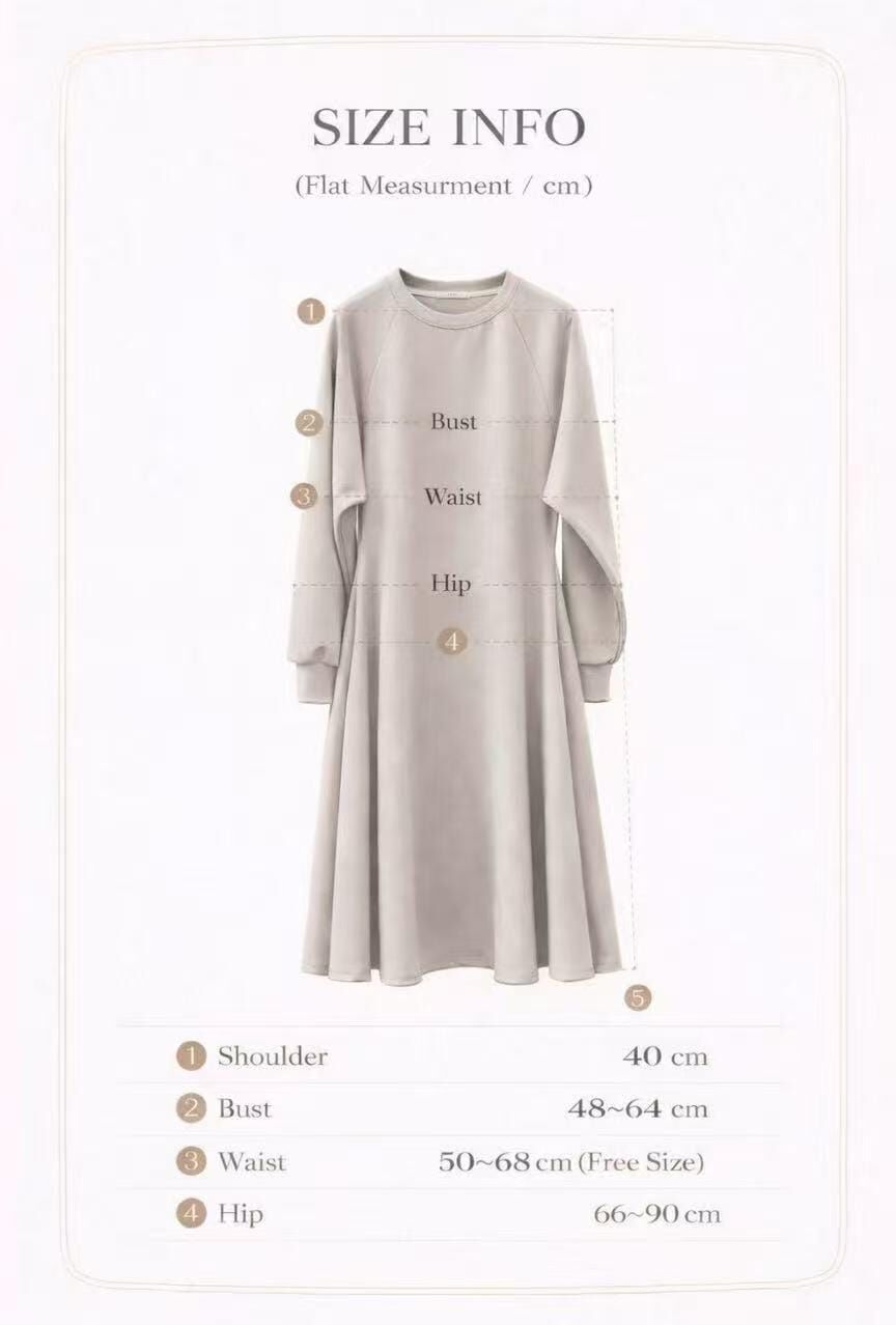 MA5506 衛衣連身裙 *特價* (優惠碼同充值購物金不適用)