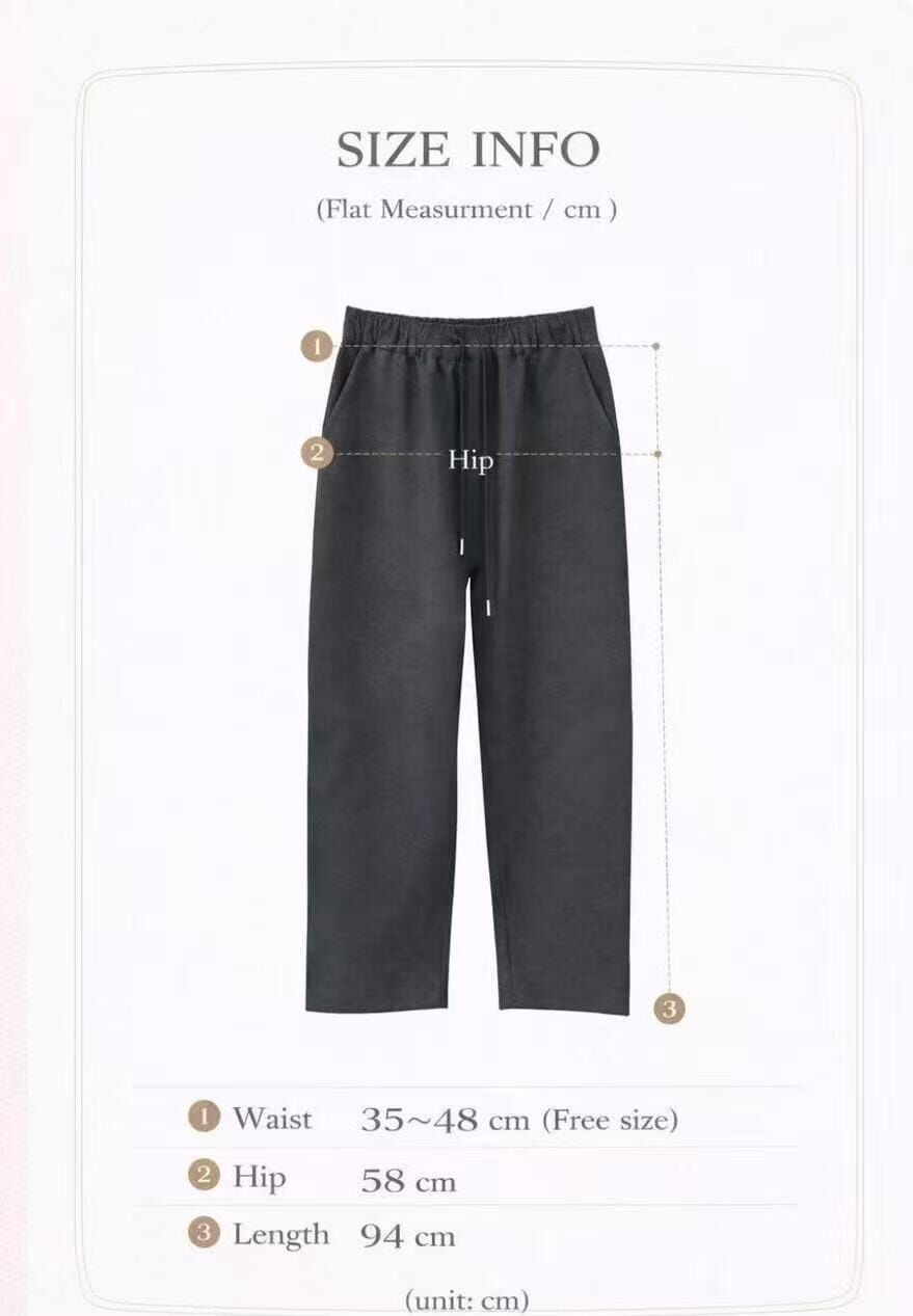 MA5503 混棉天絲休閒褲 *特價* (優惠碼同充值購物金不適用)