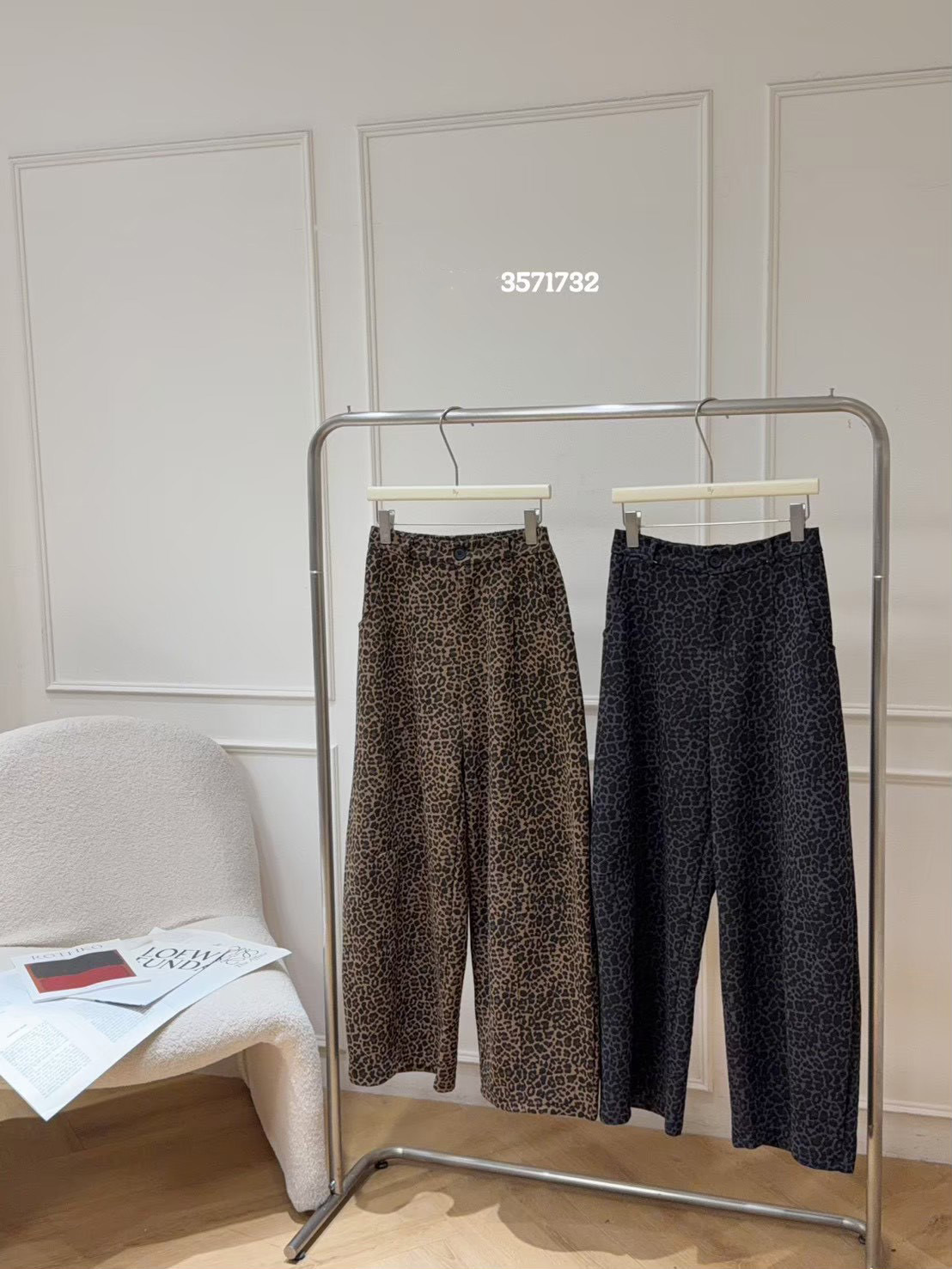 豹紋彎刀褲 RF35717