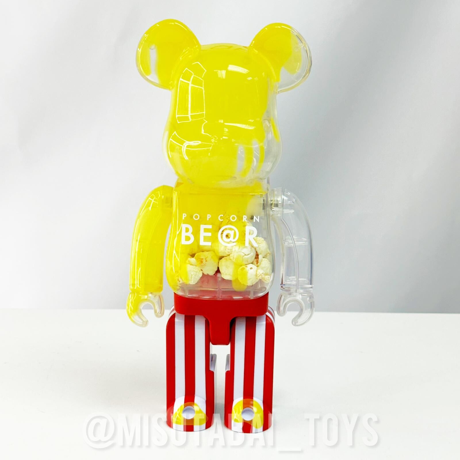 (OPENED BOX) 400%Be@rbrick POPCORN BE@R