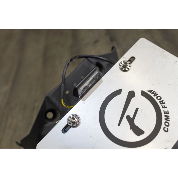 【COME FROM】CF 外掛式 牌照燈 上移牌架 短牌 LED 合法 JETS/巴SL/SR/勁戰六代/FORCE/BWSR