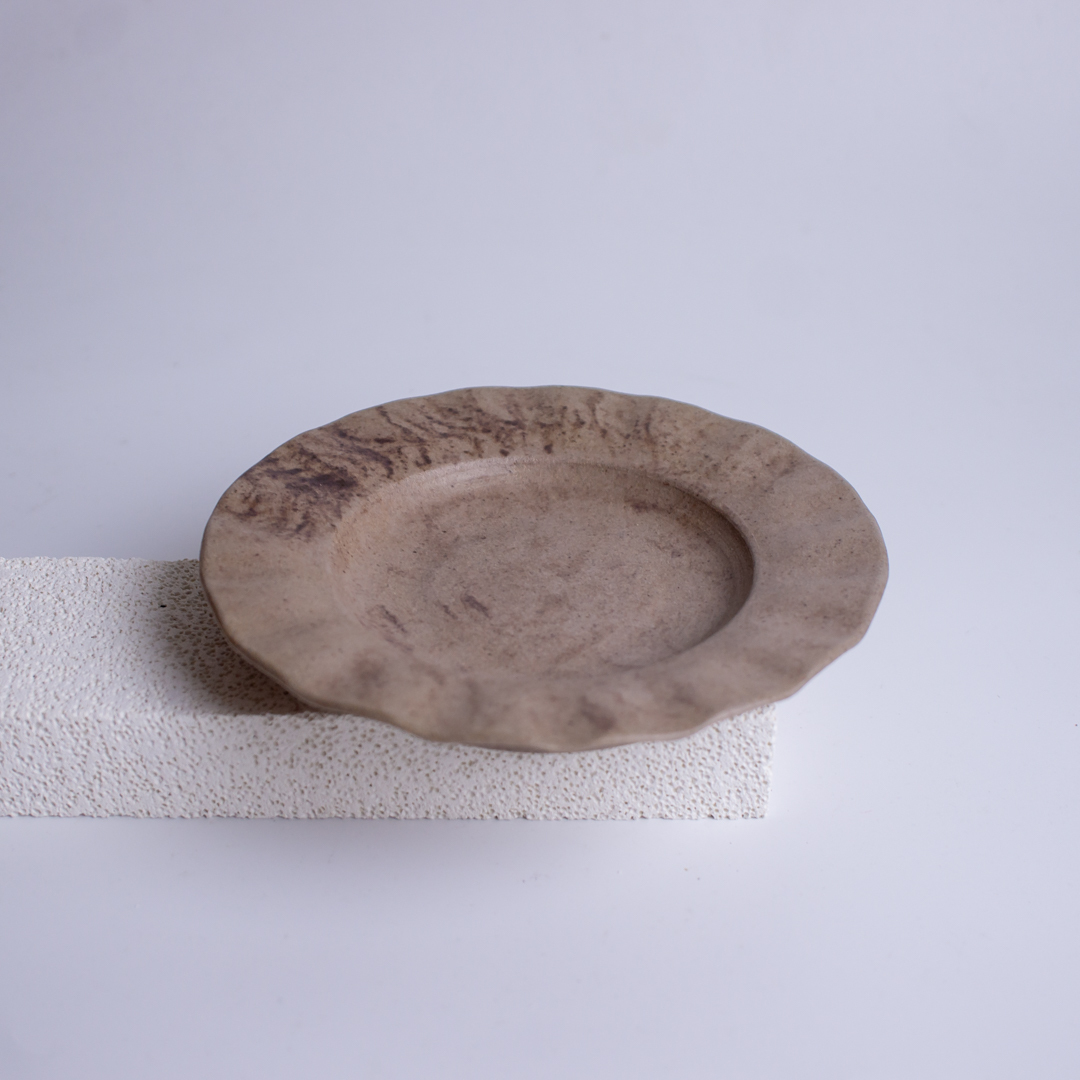 波浪花邊甜點盤