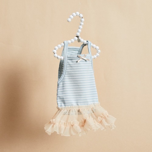 Louisdog 粉膚紗裙洋裝