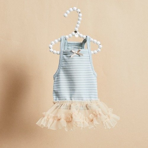 Louisdog 粉膚紗裙洋裝