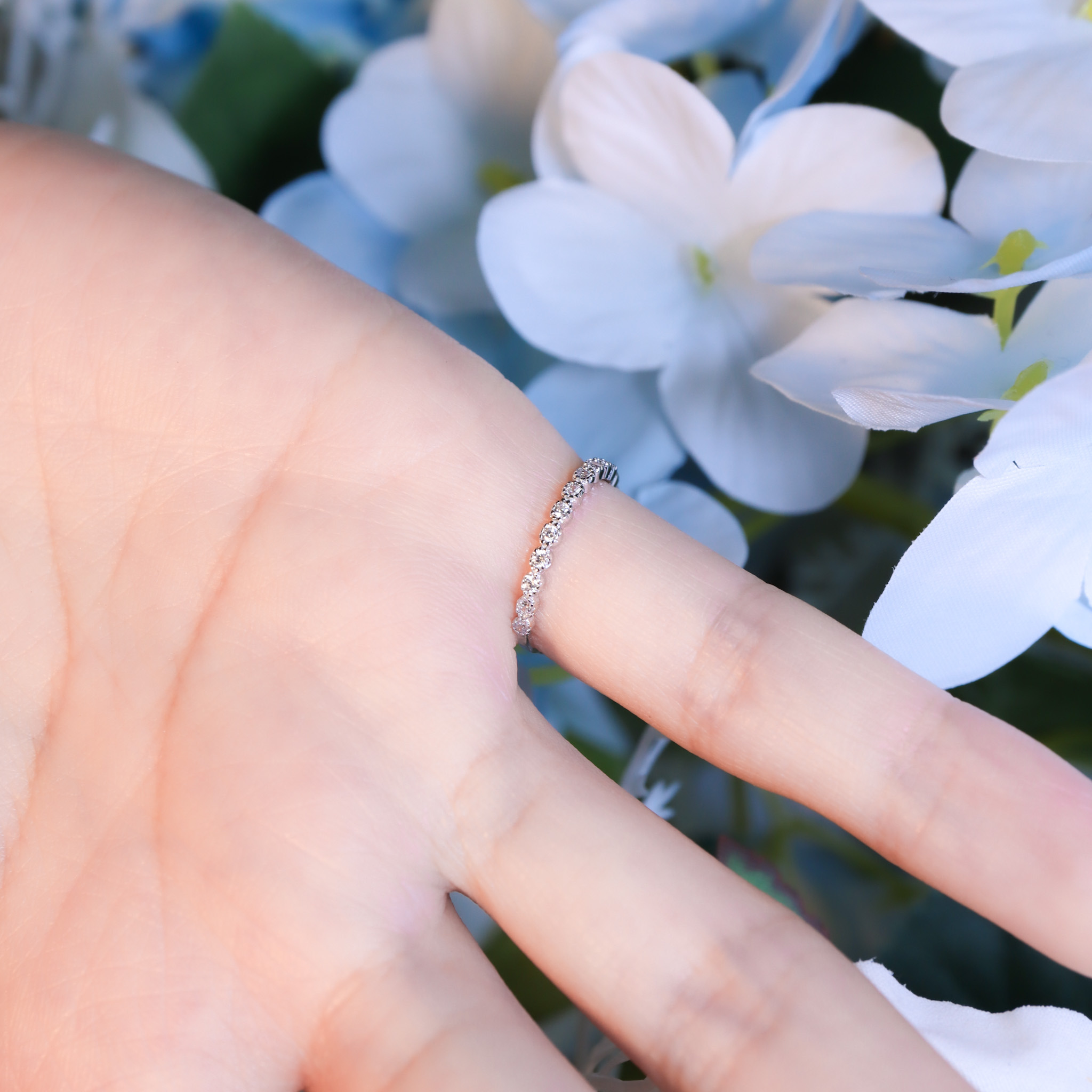 | 925純銀・白金 | 精靈舞步尾戒 | RI1042 |