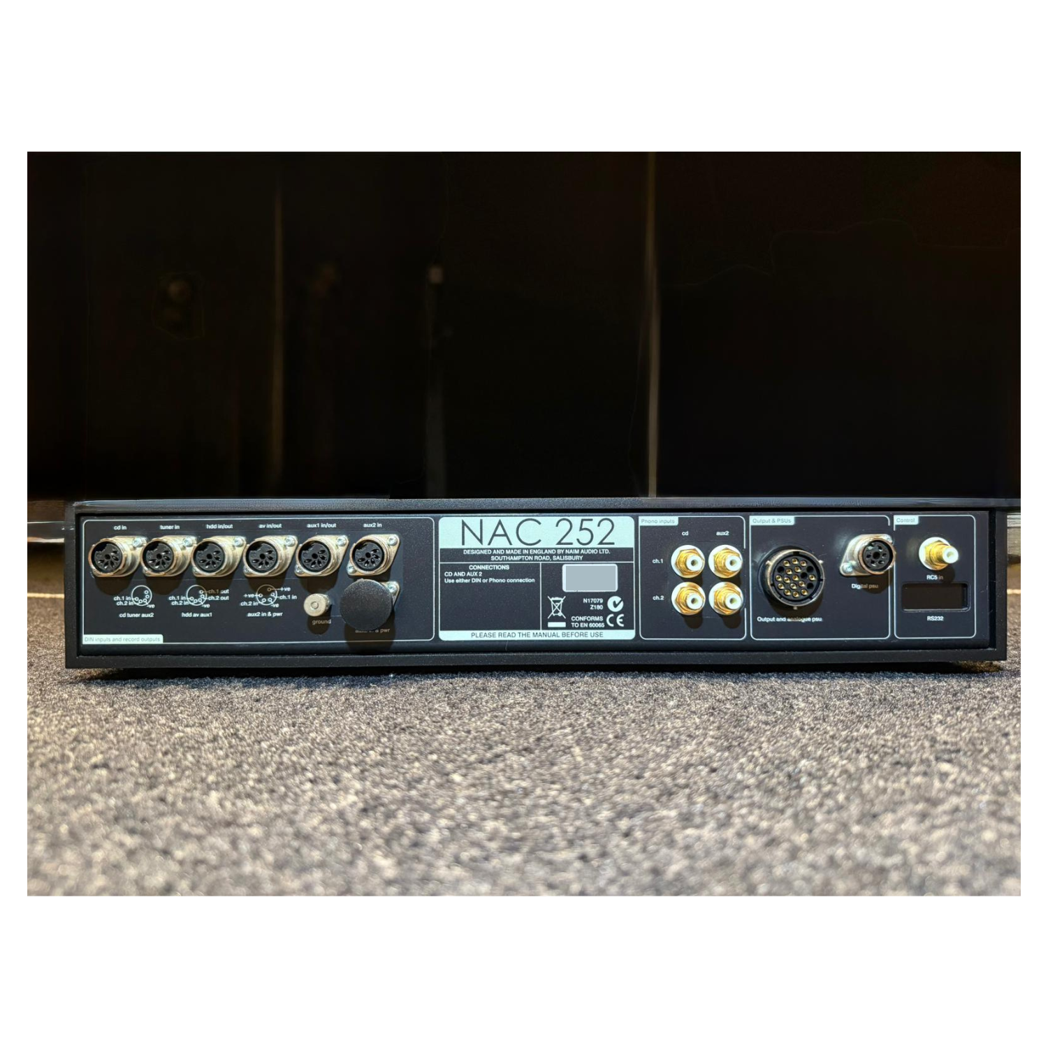 Naim NAC 252 前級放大器 + SUPERCAP 加強電源供應 (二手)