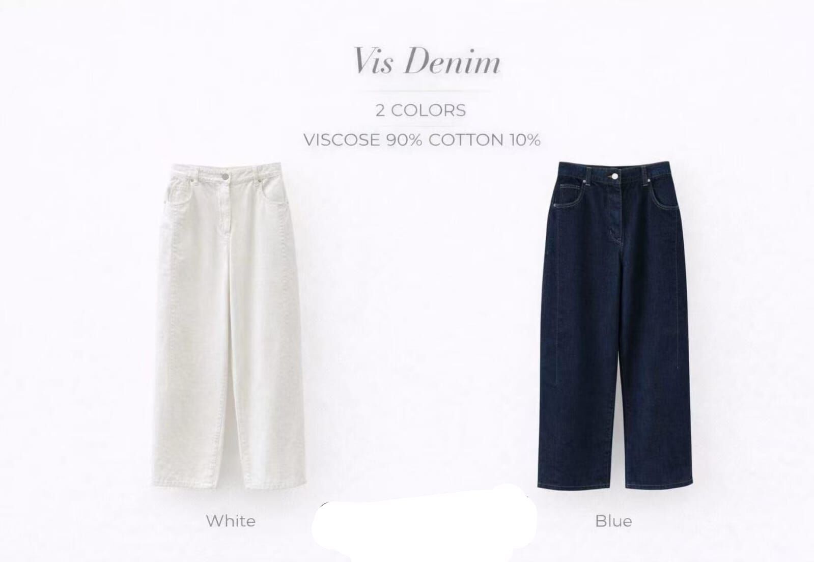 MA5520 直筒牛仔褲 *特價* (優惠碼同充值購物金不適用)