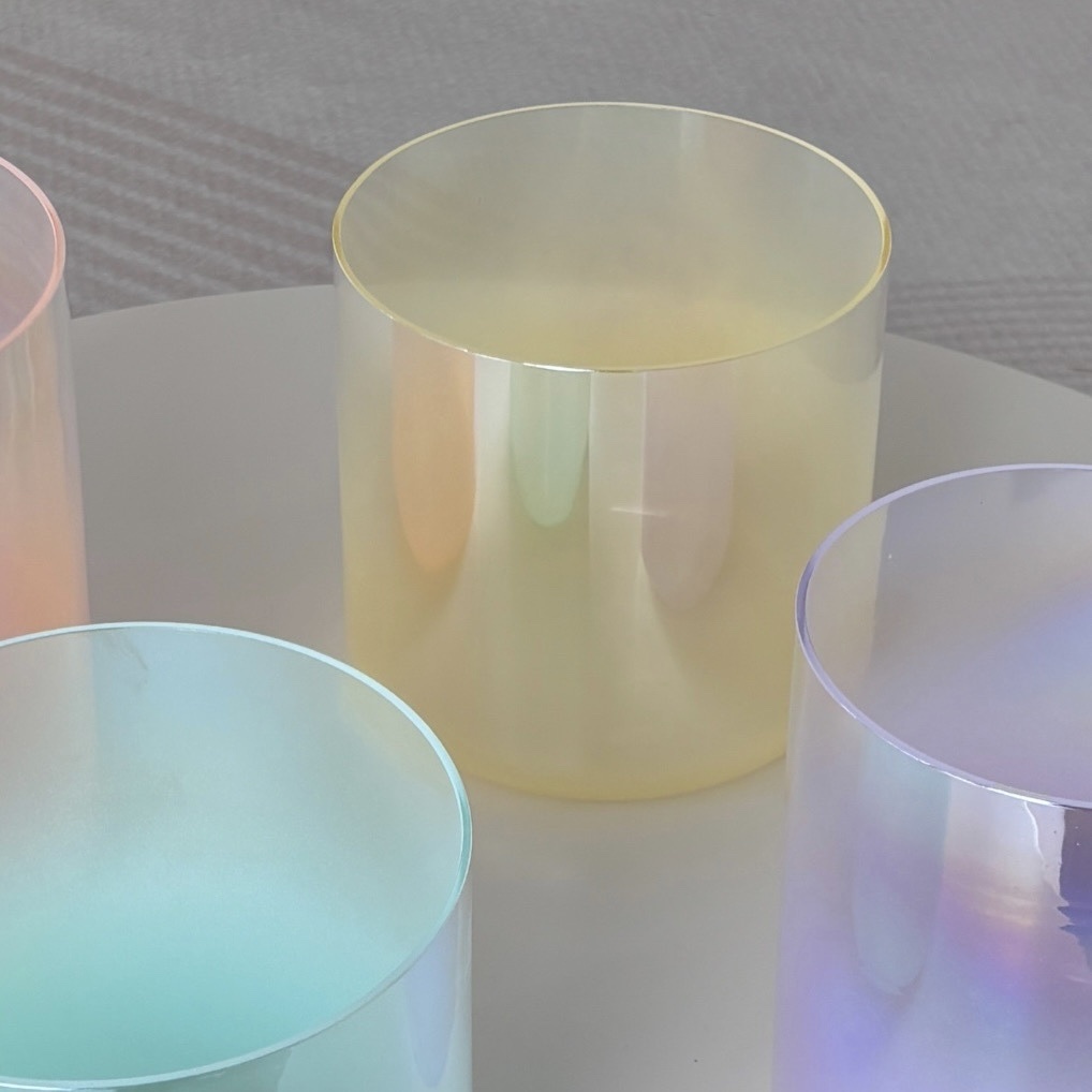 胃輪 水晶頌缽 黃