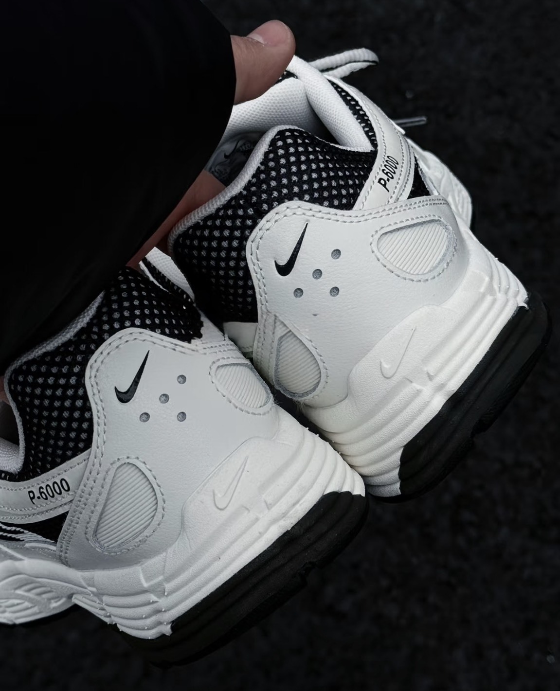 NIKE P-6000 SUEDE 碳白黑  復古 男鞋 IO8711101