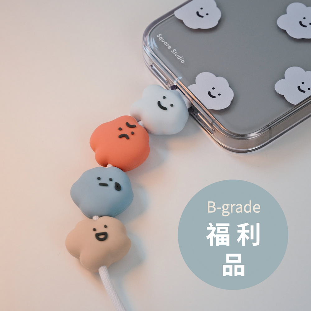 (福利品) 喜怒哀樂 造型咬線器