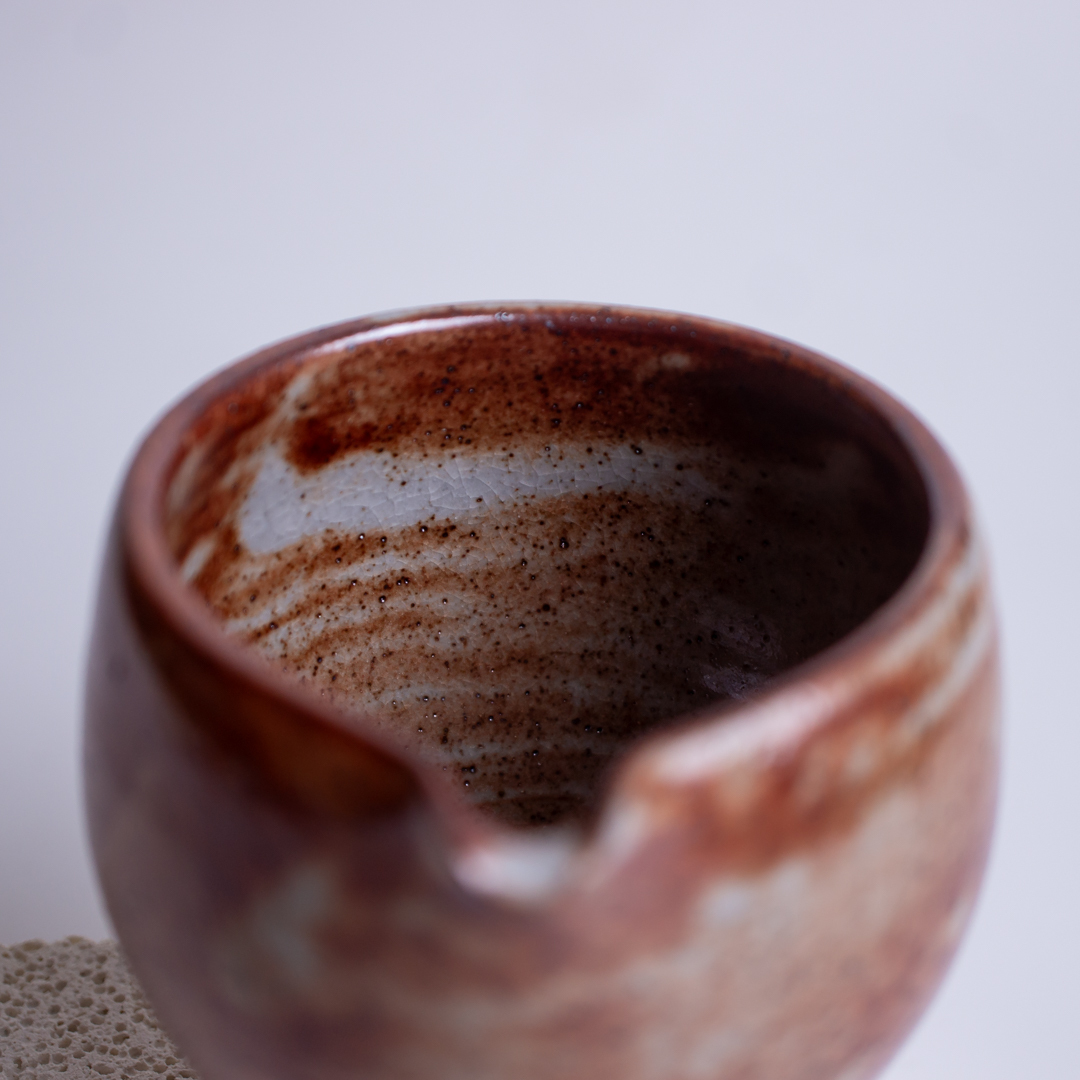 Rustic Reduction Firing Pitcher