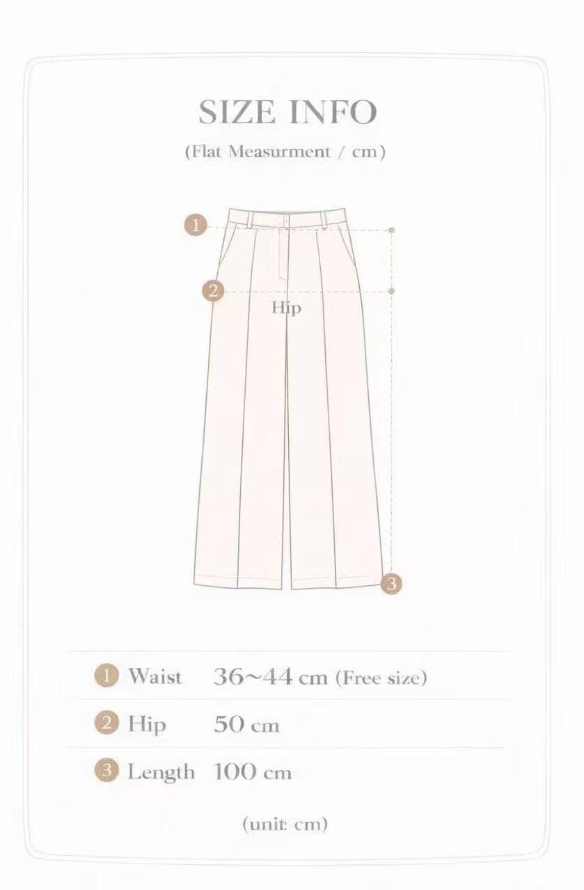 MA5529 壓線直筒闊褲 *特價* (優惠碼同充值購物金不適用)