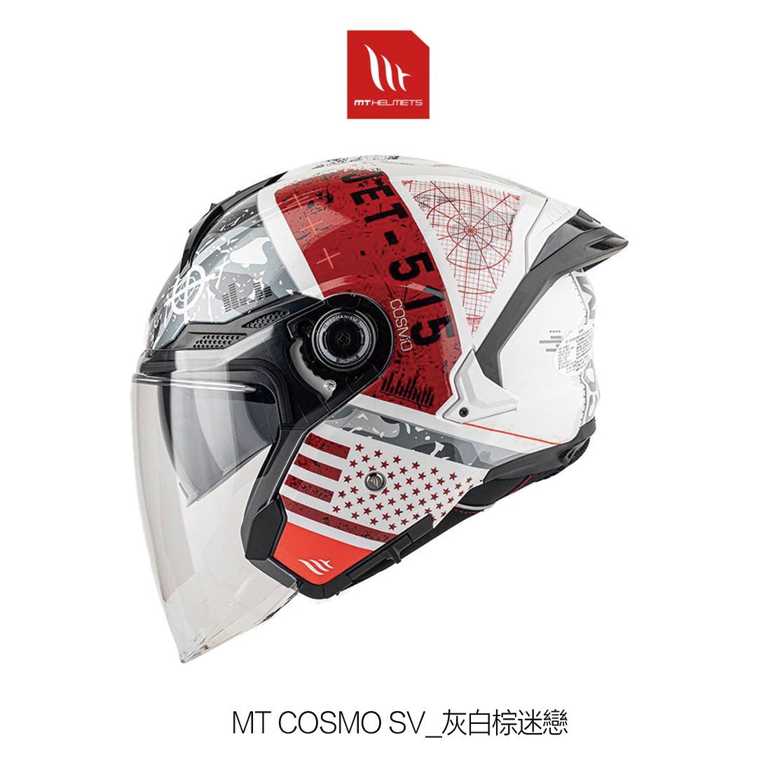 MT COSMO SV 迷戀 半罩安全帽