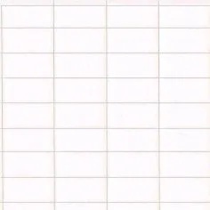 津川洋行 NDP5 1/100 磁磚長方形 （白色）/ 塑膠紙 / 2 張