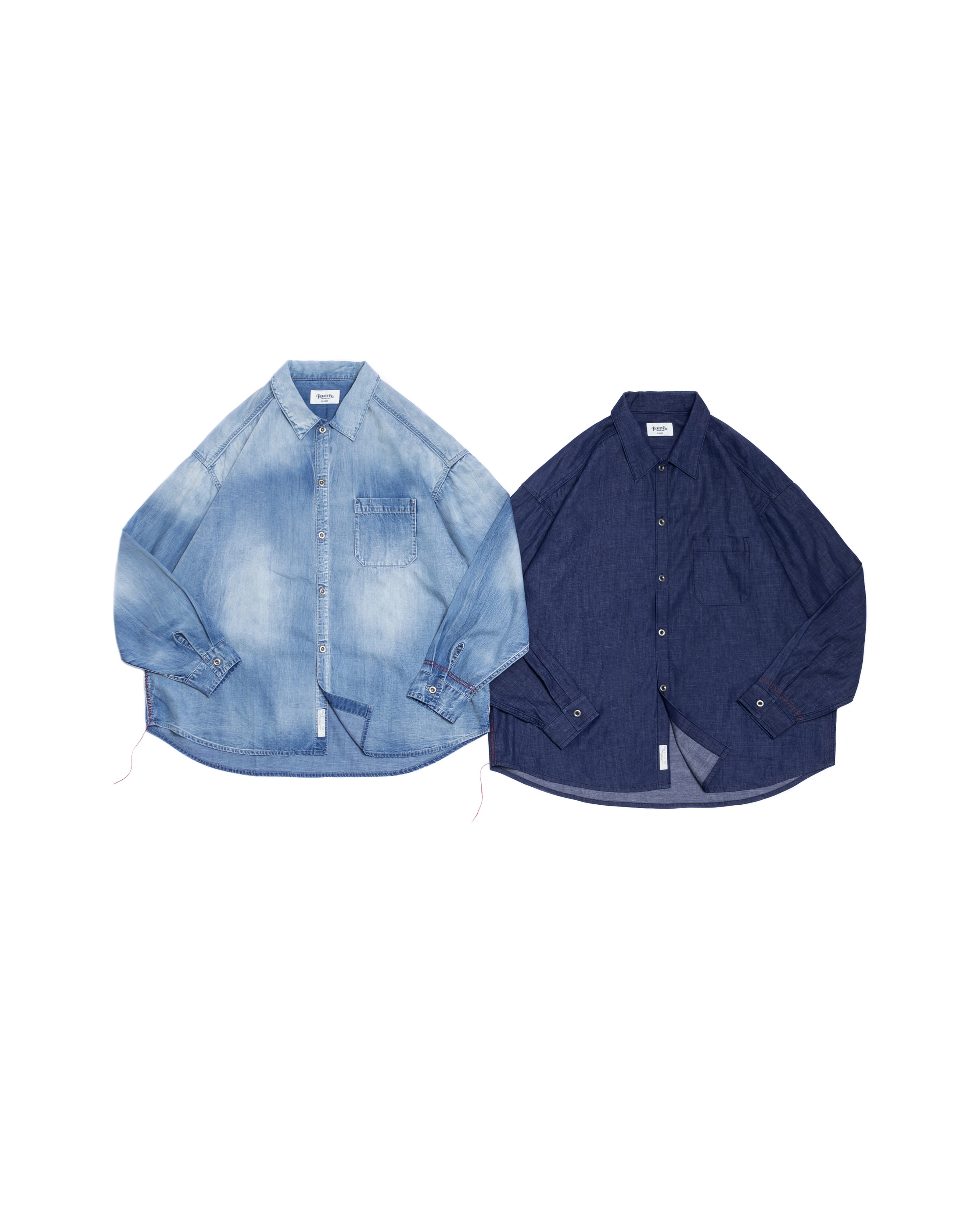 PERSEVERE WASHED DENIM SHIRT 水洗牛仔襯衫