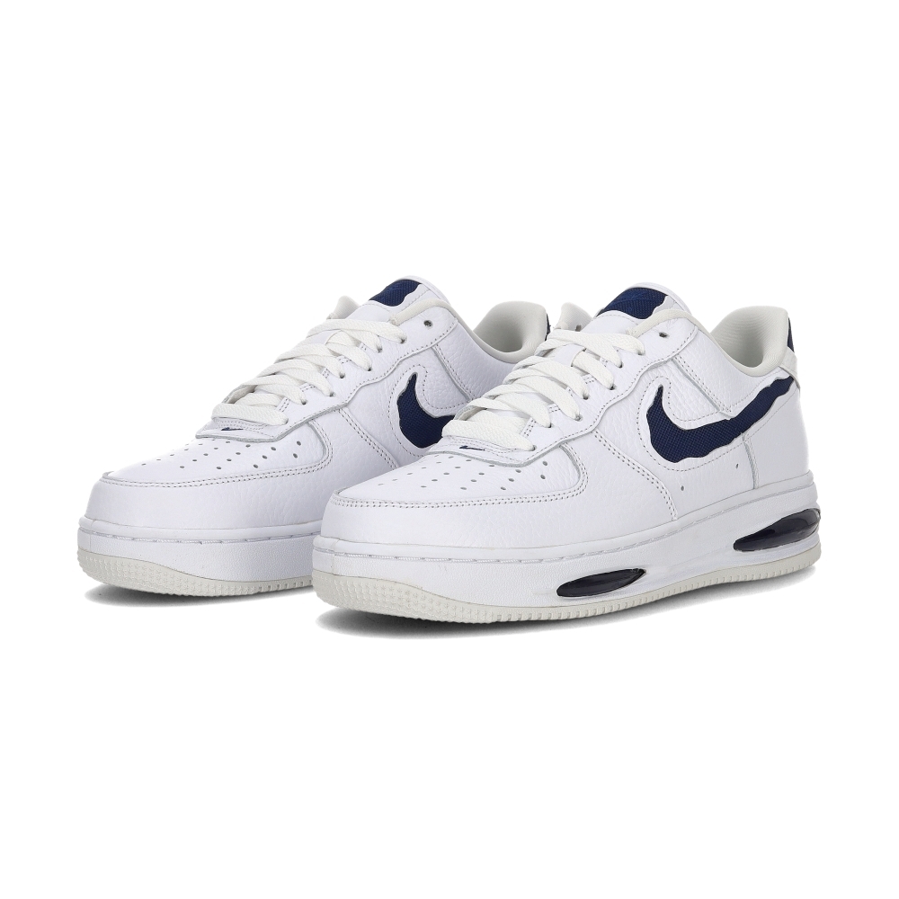Nike Air Force 1 Low EVO 男鞋 白藍色 皮革 氣墊 復古 運動 休閒鞋 HF3630-102
