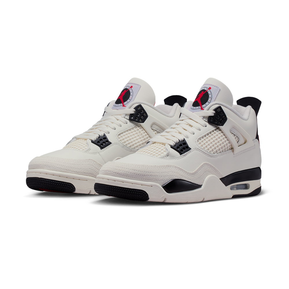 Nike Air Jordan 4 Retro Flight Club 男鞋 奶油白色 休閒鞋 IM4002-100