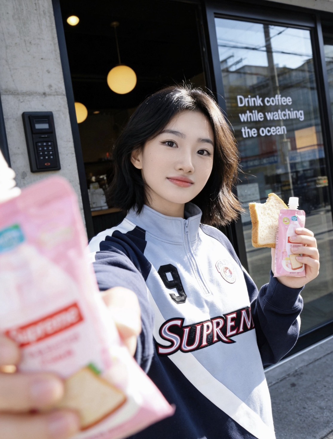 【代購】Supreme Equipe Half Zip Sweatshirt