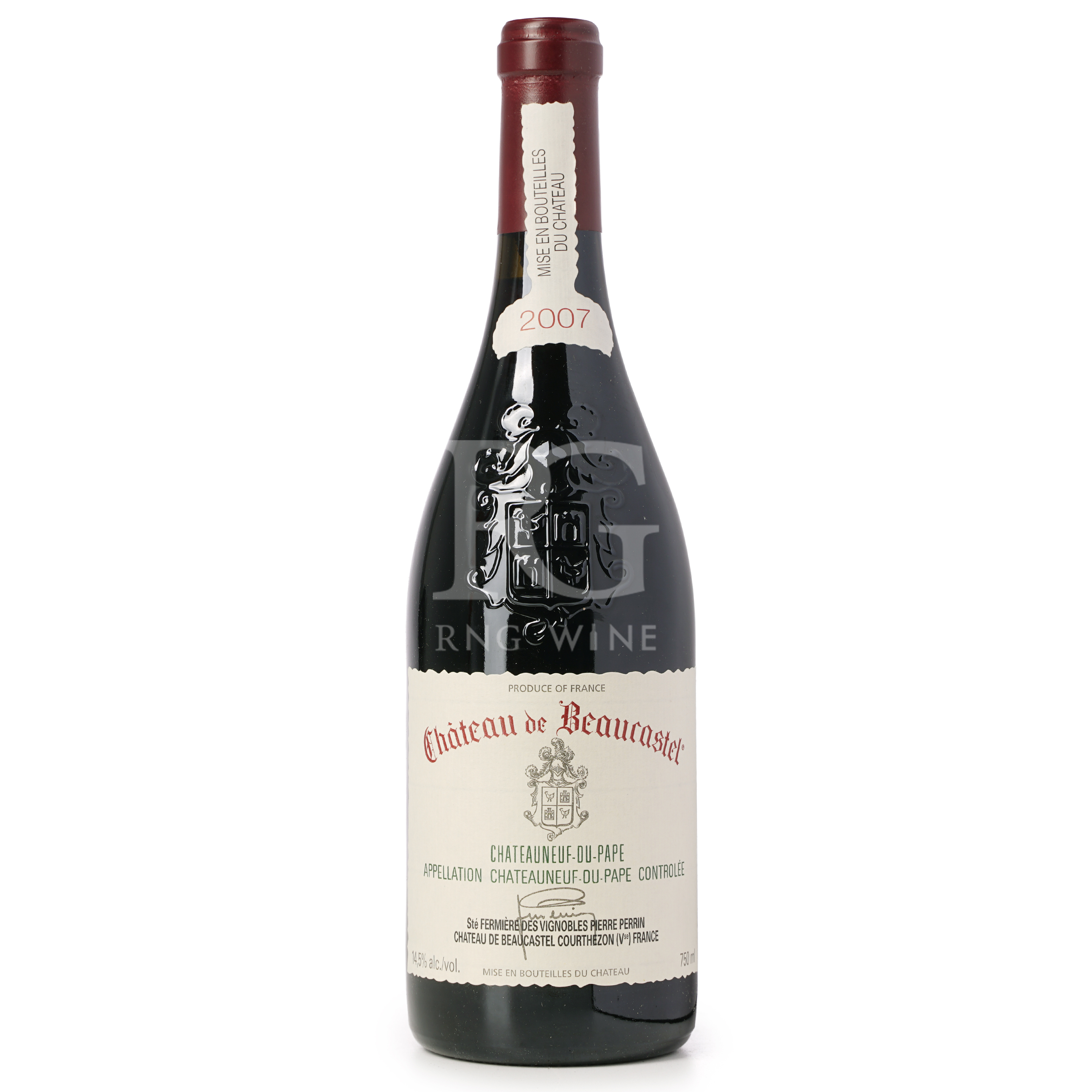 Chateau de Beaucastel Chateauneuf du Pape 2007 (RP96)