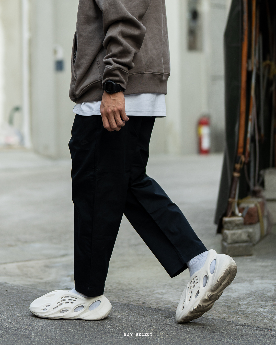 #預購 NIKE NSW 拉鍊口袋 抽繩 西裝褲 九分褲 DD7033-010 黑